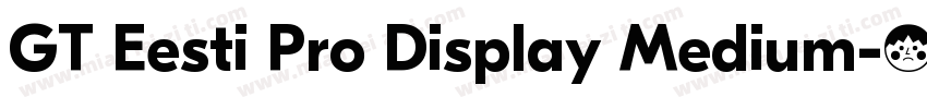 GT Eesti Pro Display Medium字体转换